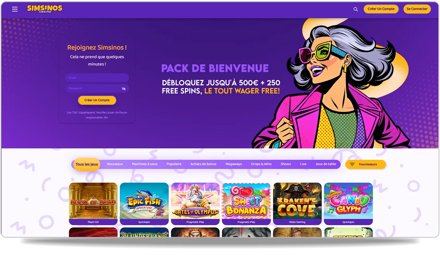 Obtenir un casino avec bonus sans wager 